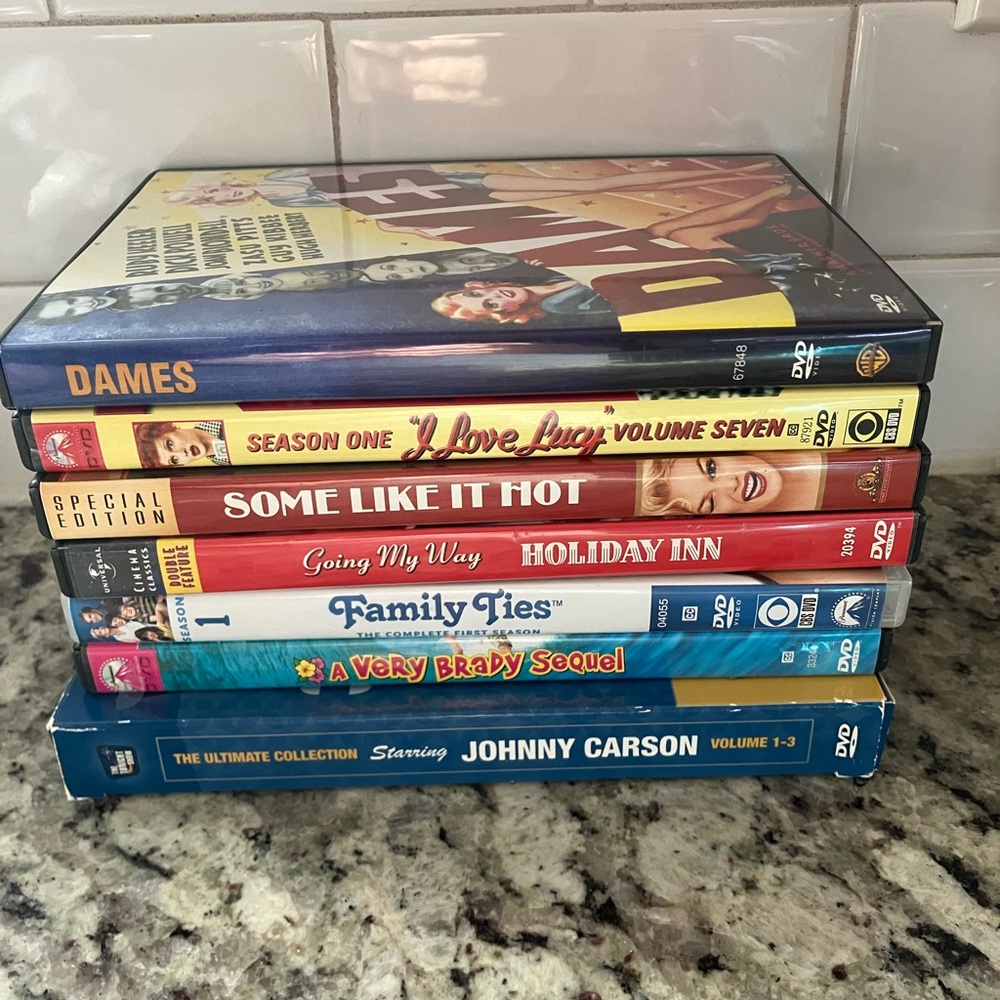 Lot (7) DVD Collection Set